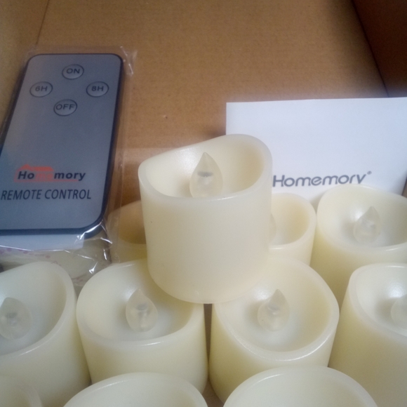 12 Pack Flameless LED Votive Candles - Picture 5 of 8